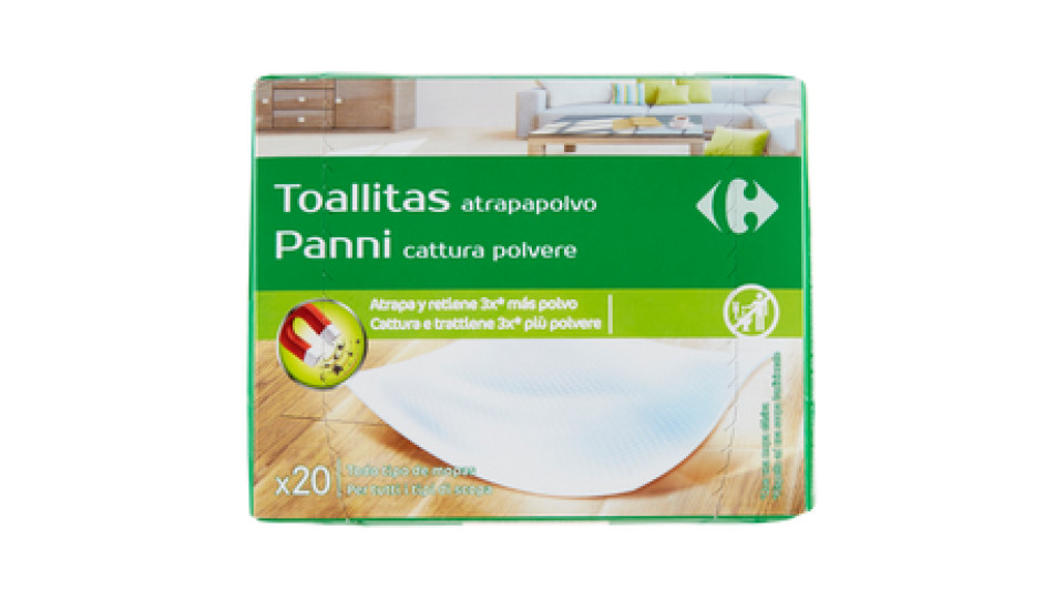 Carrefour Panni cattura polvere