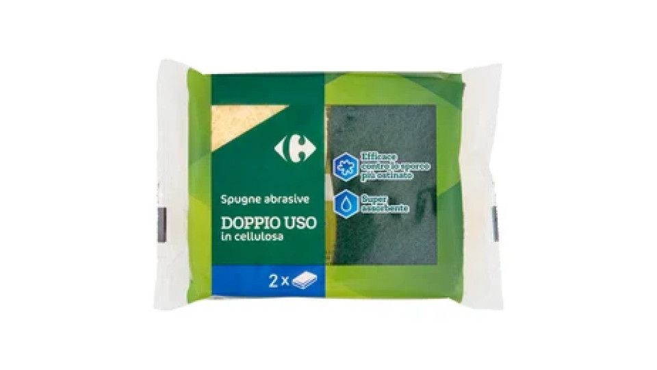 Carrefour Spugne Abrasive in Cellulosa