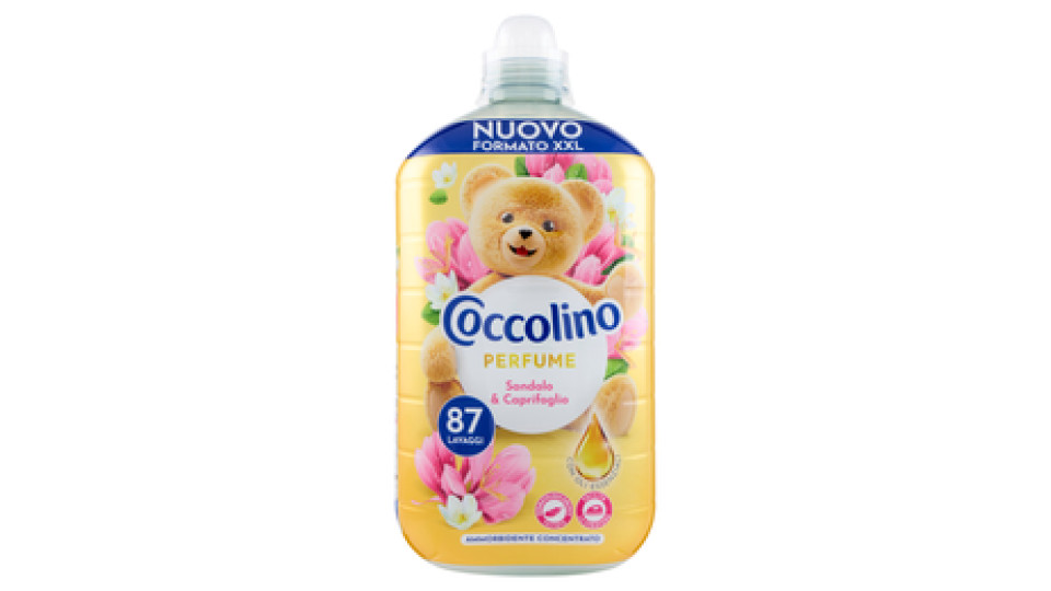 Coccolino Ammorbidente Concentrato Intense Care Sandalo & Caprifoglio 76 Lavaggi 1750 ml