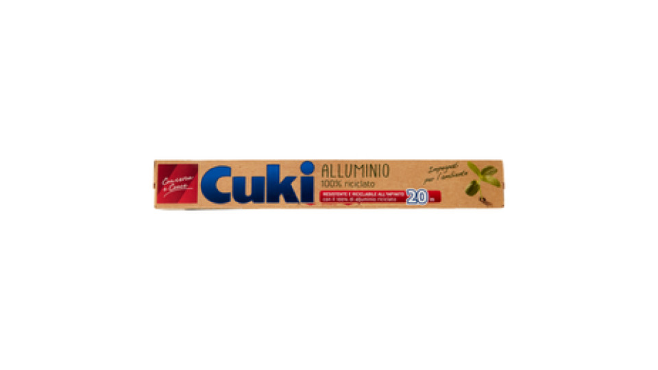 ALLUMINIO 100% RICICLATO