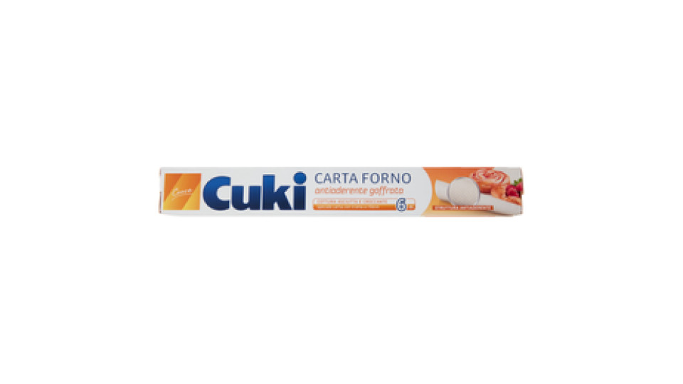 Cuki Cuoce Carta Forno antiaderente goffrata 6 m
