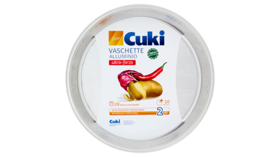 Cuki Vaschette Alluminio Ultra-forza R98 8 Porzioni