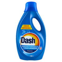 Dash Detersivo Liquido Lavatrice Classico 23 Lavaggi + 3 Gratis =