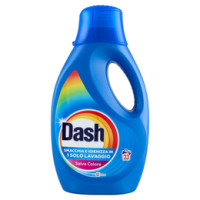 Dash Detersivo Liquido Lavatrice Salva Colore 18 Lavaggi + 2 Gratis =