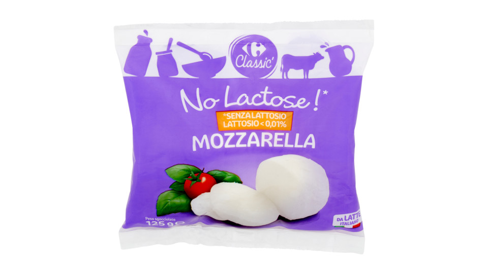 Carrefour No Lactose!* Mozzarella