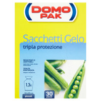 Domopak - Sacchetti Gelo, Tripla Protezione, Piccoli(18X25Cm, 1,3Lt)  -  