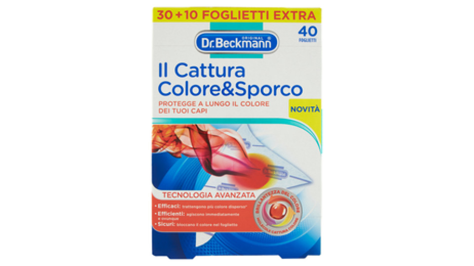 Dr. Beckmann Il Cattura Colore&Sporco Microfibra