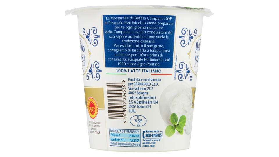 Centrale del Latte di Torino Mozzarella di Bufala Campana DOP
