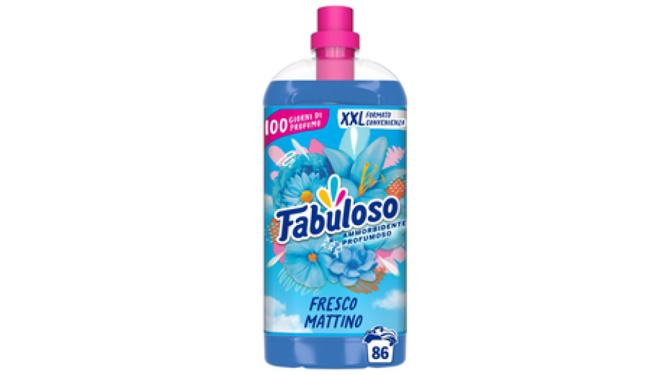 Fabuloso ammorbidente concentrato profumato Fresco Mattino 1,9 L
