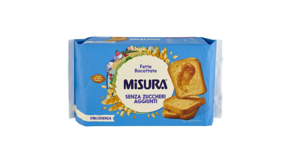 Misura Dolcesenza 40 Fette biscottate