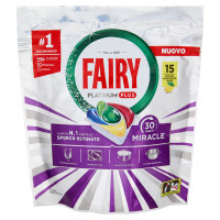 Fairy Platinum Detersivo in Caps per Lavastoviglie, Confezione da
