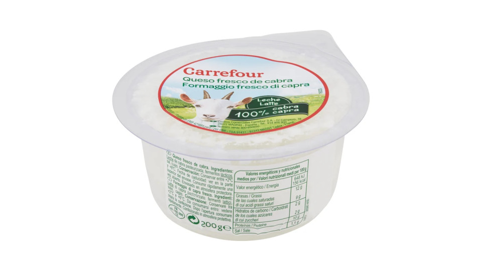 Carrefour Formaggio fresco di capra