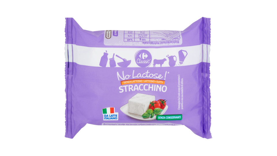 Carrefour No Lactose!* Stracchino