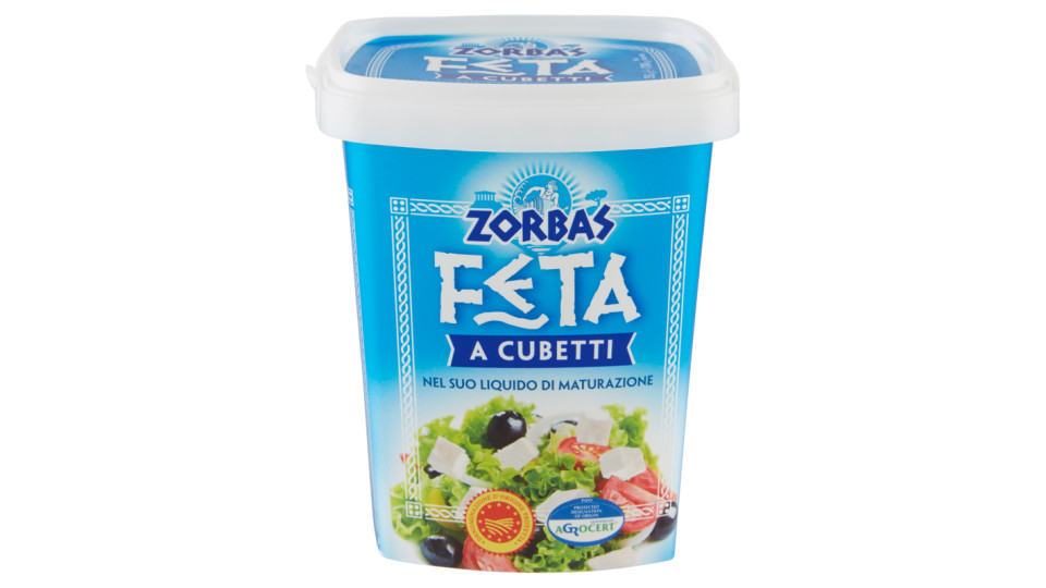 Zorbas Feta DOP a Cubetti