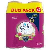 Glade Automatic Spray Base con Ricarica, Profumatore per ambienti, Fragranza Relaxing Zen 269ml