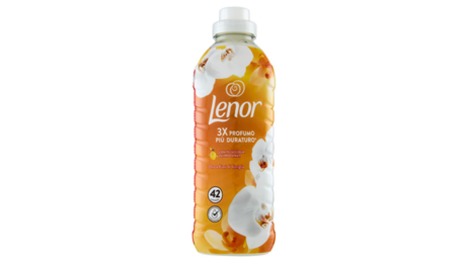 Lenor Ammorbidente Concentrato Oro & Fiori di Vaniglia 42 Lavaggi