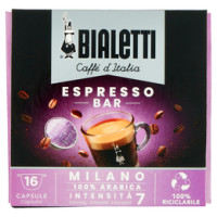Bialetti I Caffè D'italia Milano Gusto Morbido 16 Capsule