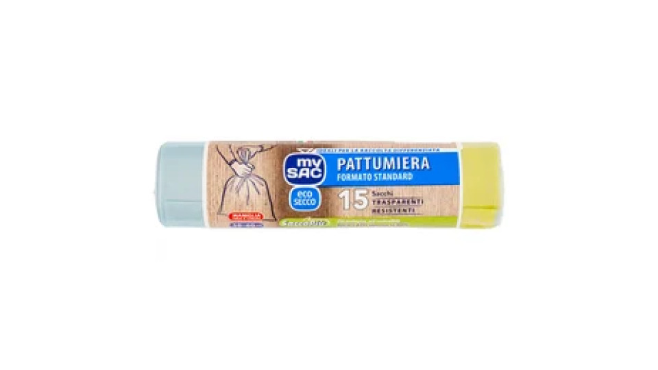 Eco Umido Pattumiera Formato Standard 50x60 Cm 10 Sacchi