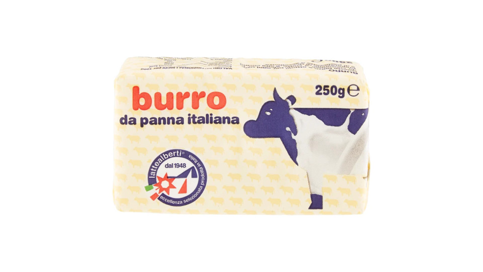 lattealberti Burro da panna italiana