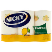 Nicky Limone Carta Cucina 2 pz