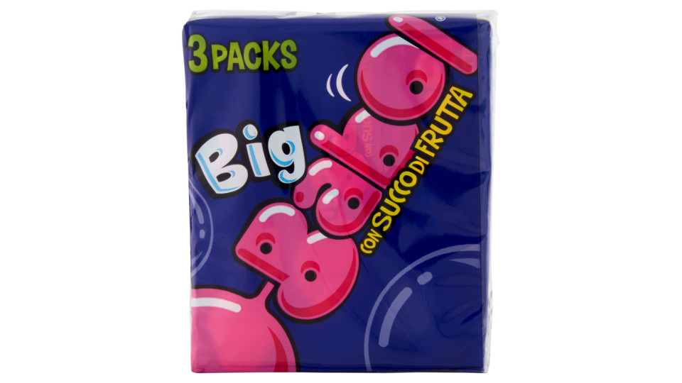 Big Babol Aroma Tutti Frutti 3 x 37 g