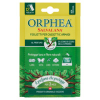 Orphea Salvalana Foglietti per Cassetti e Armadi al Profumo di Legno di Cedro della Virginia