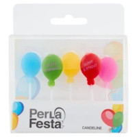 PerLa Festa Candeline palloncino colorate
