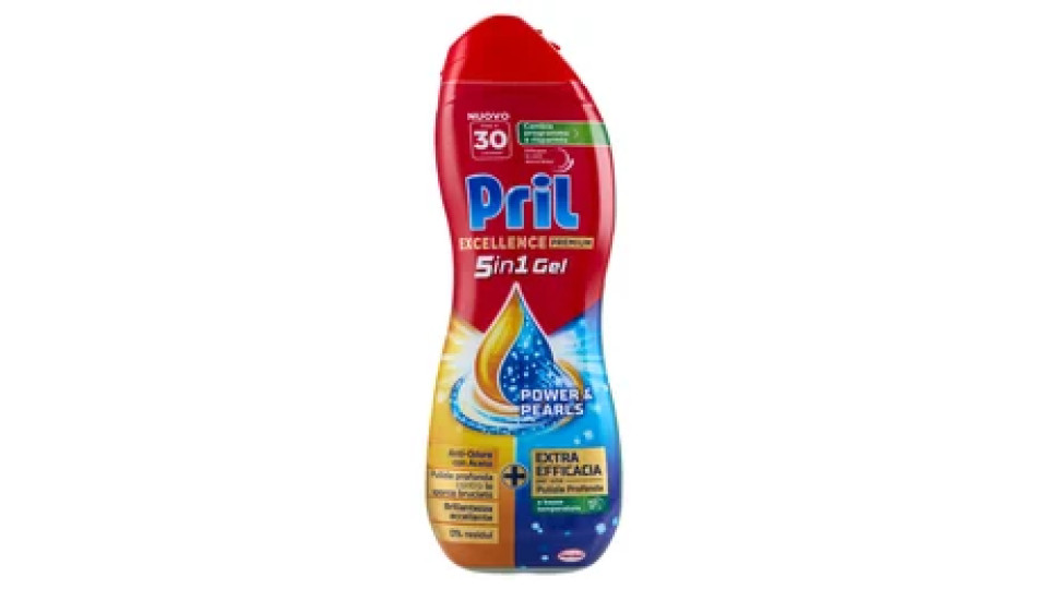 Pril Gold Gel Anti Odore 600 ml.