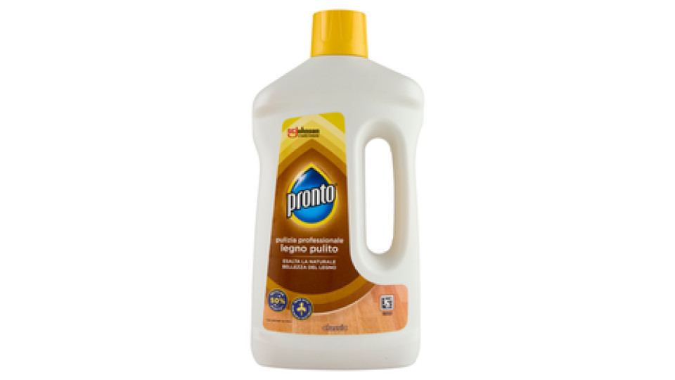 Pronto Legno Pulito - Detergente Pavimenti Parquet, 750ml