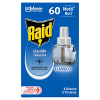 Raid Liquido Zanzare tigre e comuni Inodore 1 Ricarica