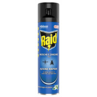 Raid Mosche & Zanzare Insetticida Spray - 3 pezzi da 400 ml [1200 ml]
