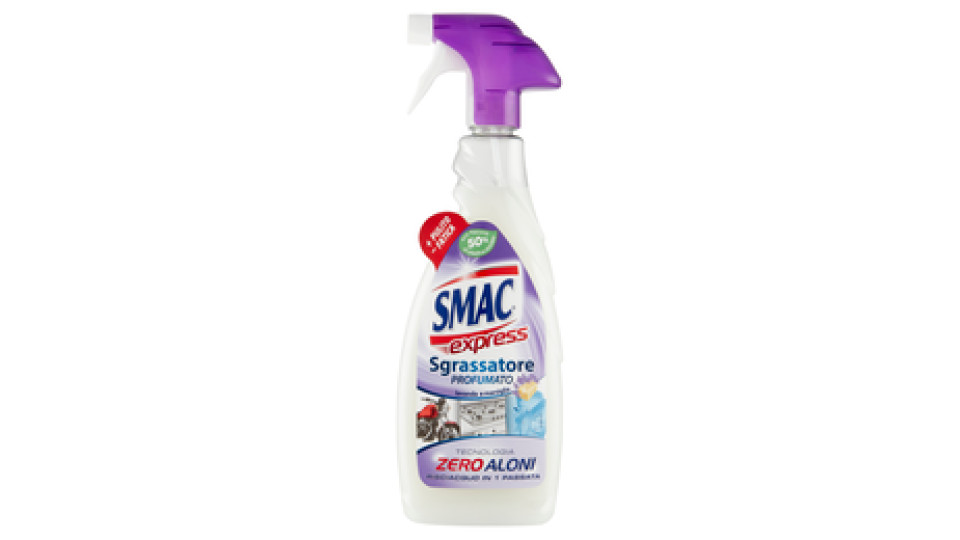 Smac Express Sgrassatore Universale, Multisuperficie, Tecnologia Zero Aloni,  650 ml