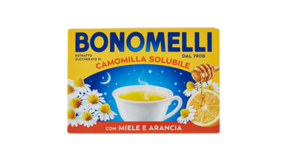 Bonomelli - Camomilla, Solubile, Con Miele Ed Arance