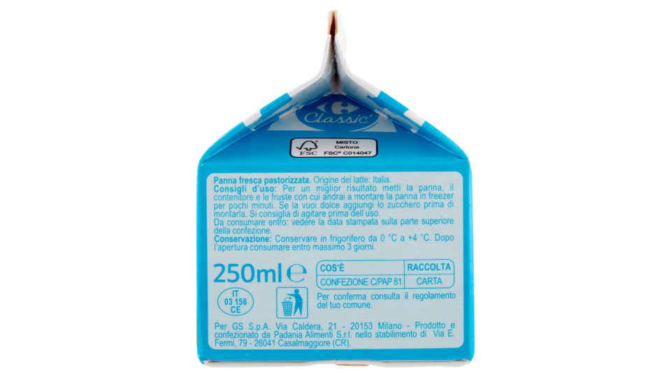 Carrefour Panna fresca