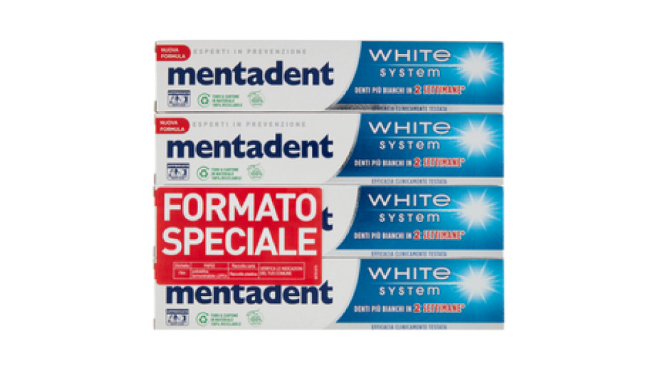 mentadent White System Crystal Gel