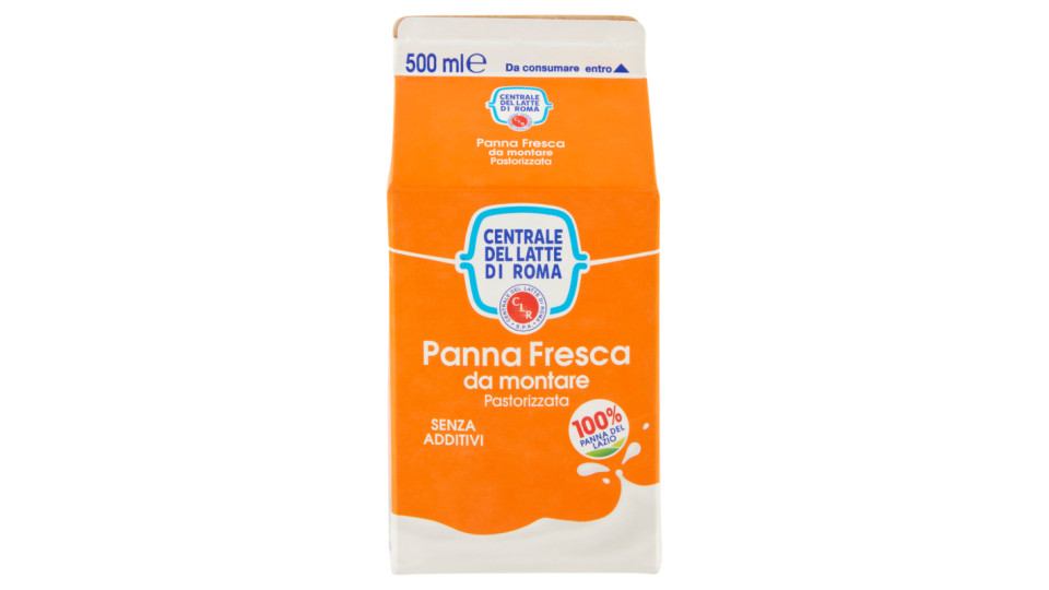 Centrale del latte di Roma Panna Fresca da montare Pastorizzata