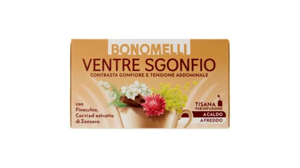 Bonomelli, Le Tisane Ventre sgonfio 16 filtri