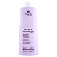 Alama Professional No Yellow Shampoo Anti-Giallo per Capelli Biondi, Grigi e Decolorati 500 ml