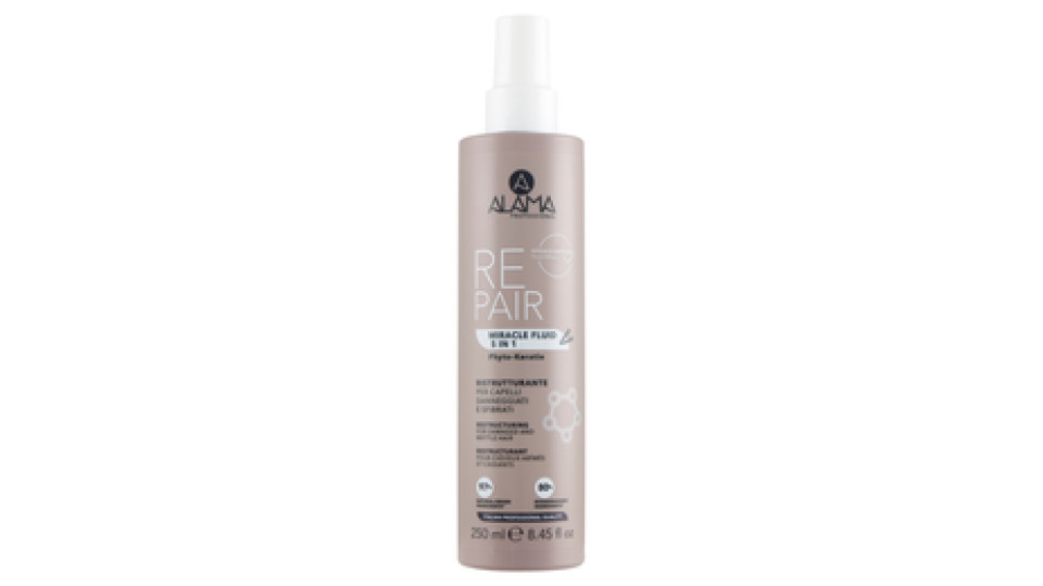 Alama Professional Repair Miracle Fluid 5in1 Ristrutturante per Capelli Danneggiati e Sfibrati 250ml
