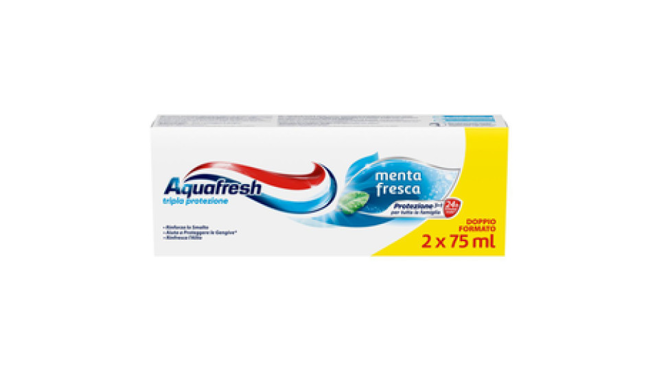 Aquafresh, Tripla Protezione menta fresca dentifricio