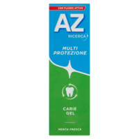 AZ Ricerca Dentifricio Multi Protezione Carie Gel + Fluoro Attivo