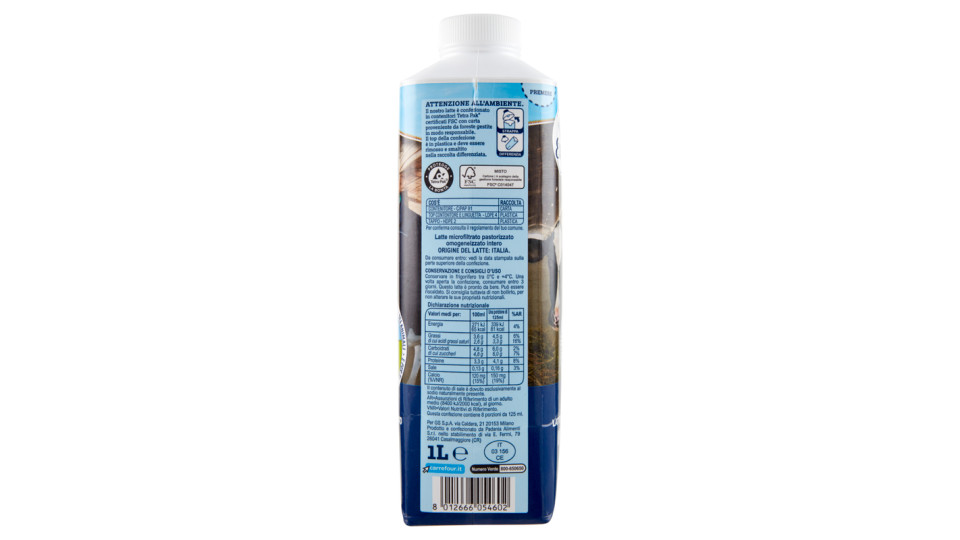 Carrefour Latte microfiltrato Intero