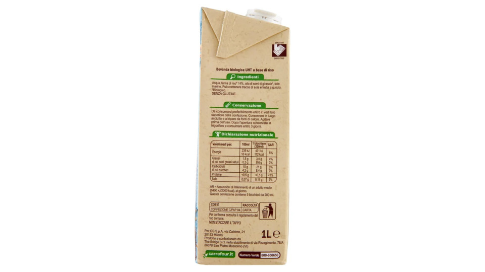 Carrefour Bio Drink Farro
