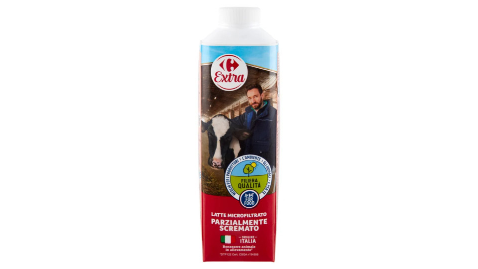 Carrefour Latte microfiltrato Parzialmente Scremato