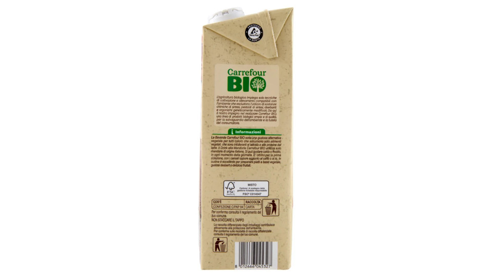 Carrefour Bio Drink Mandorla