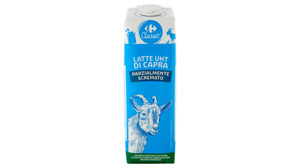 Carrefour Latte di Capra UHT Parzialmente scremato