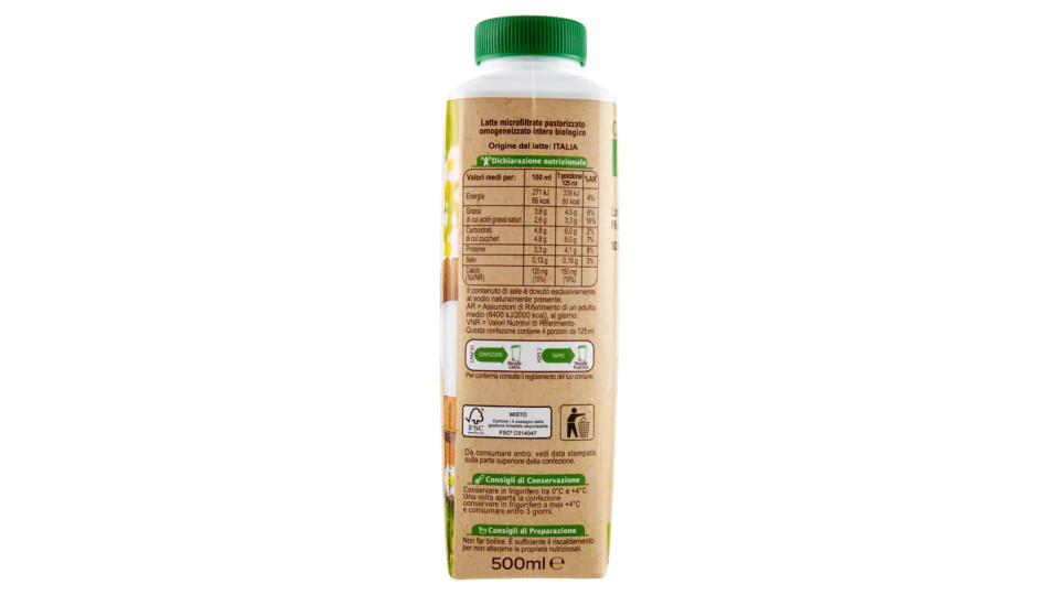 Carrefour Latte microfiltrato Intero