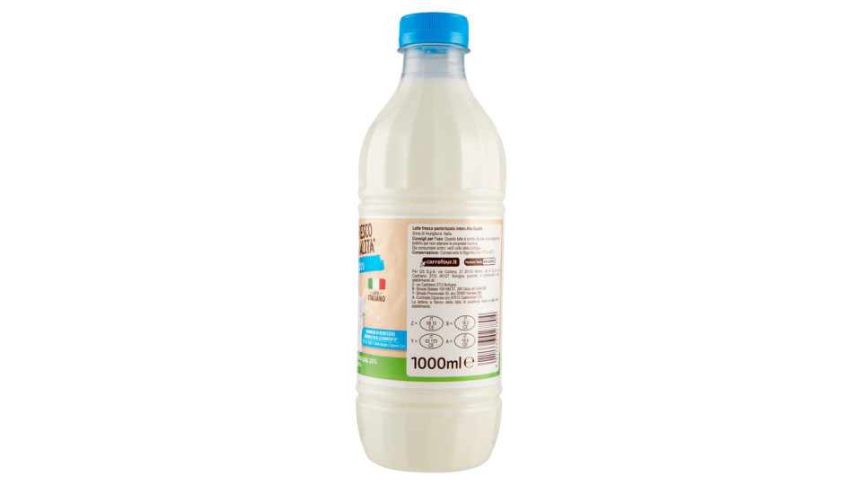 Carrefour Latte fresco intero Alta Qualità