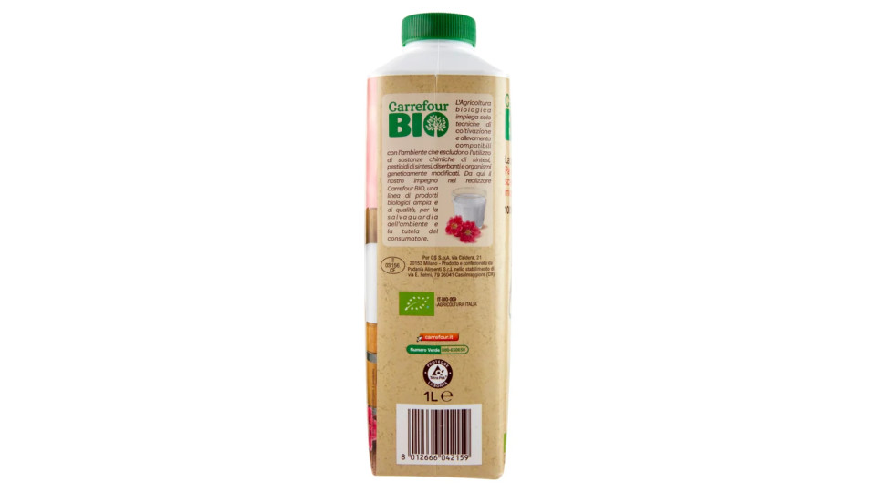 Carrefour Bio Latte Parzialmente scremato microfiltrato
