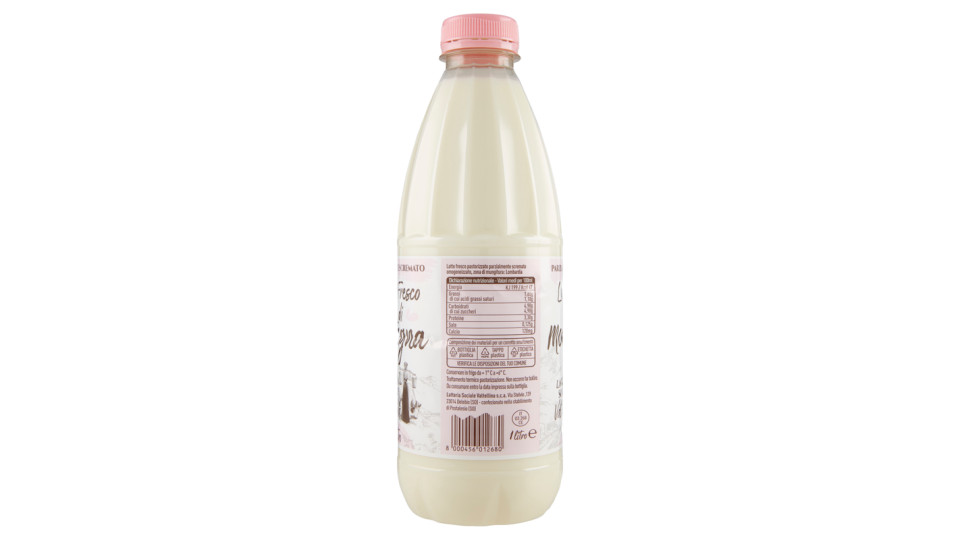 Latteria Sociale Valtellina Latte fresco di montagna parzialmente scremato